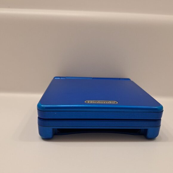 Rare Blue Gameboy Advance SP 100% GENUINE Rockman (Japanese Megaman) #3 - Picture 7 of 7